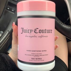 Juicy couture sanitizing wipes ✨